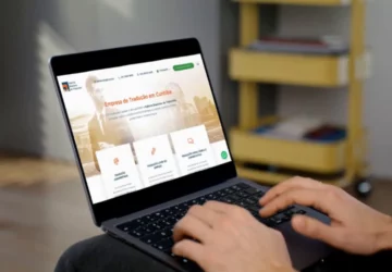 Site da AGBT sendo acessado.