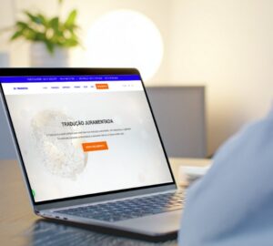 Pessoa pede orçamento de tradução no site da Traduzca.